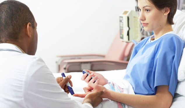 Measuring blood glucose levels can help diagnose diabetes